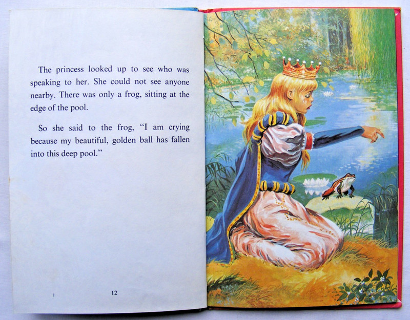 Vintage Ladybird Book–The Princess and the Frog–606D–1st Ed - Good +FREE COVER+ gallery