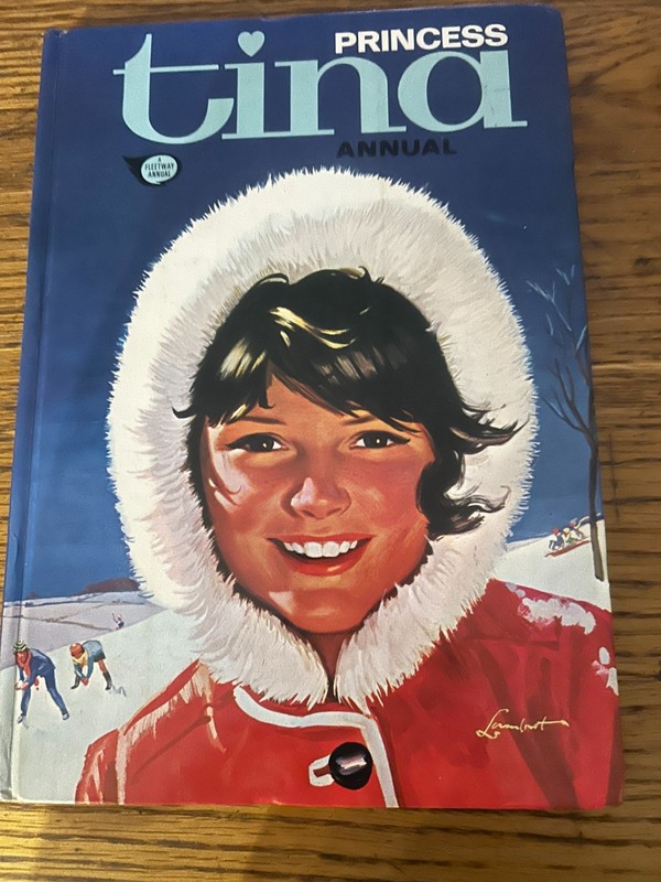 PRINCESS TINA Annual IPC (Fleetway) 1973 (UK) HC 126 Pages