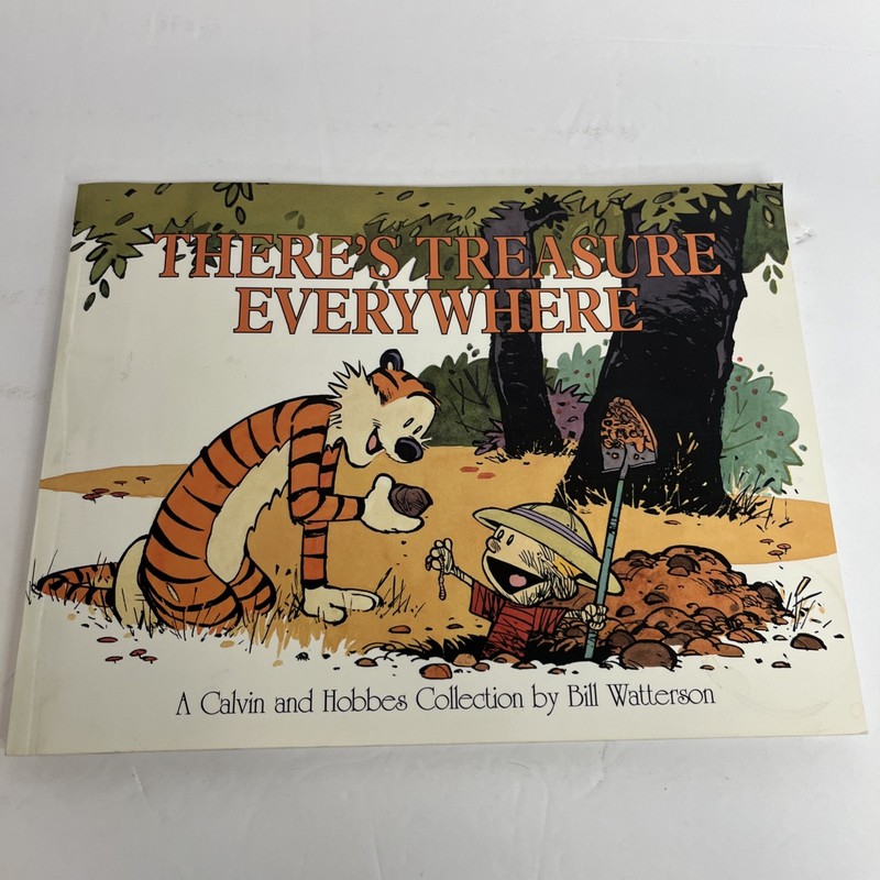 Vtg Calvin and Hobbes Collection Book Lot of 5 gallery