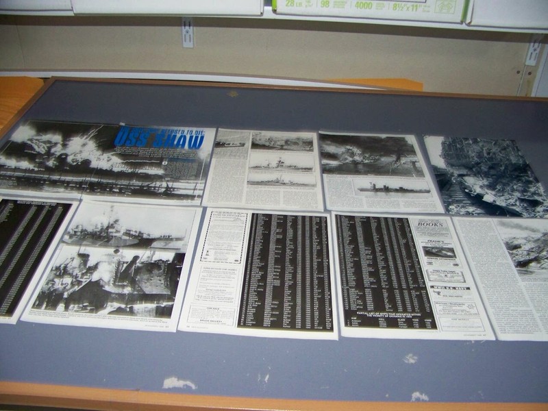 USS SHAW (DD-373) «THE SHIP THAT REFUSED TO DIE»..HISTORY/PHOTOS/DETAILS..(798V)