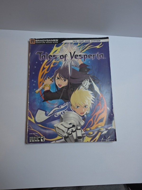 🔥Clean Tales of Vesperia Brady Games Signature Series Strategy Guide