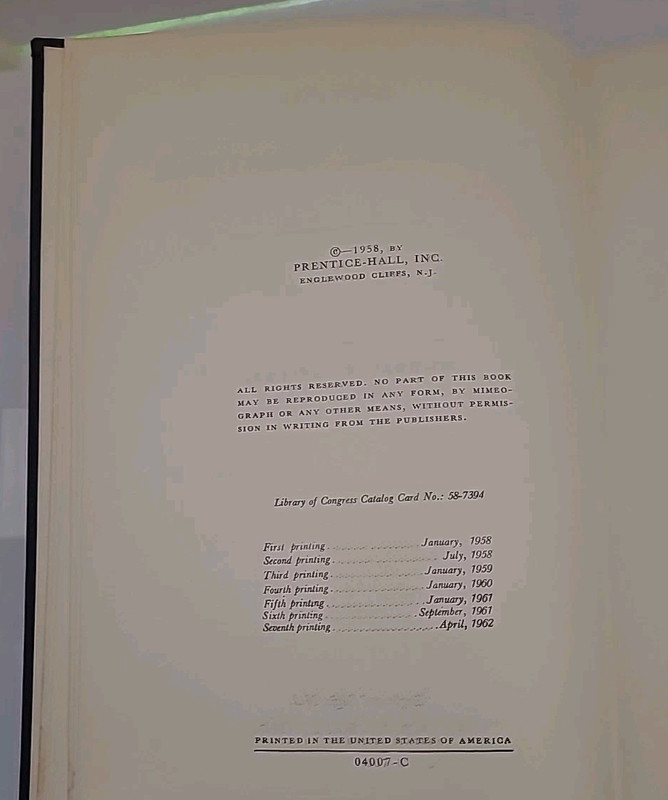 Vintage 1962 Applied Differential Equations by Murray R. Spiegel HC gallery