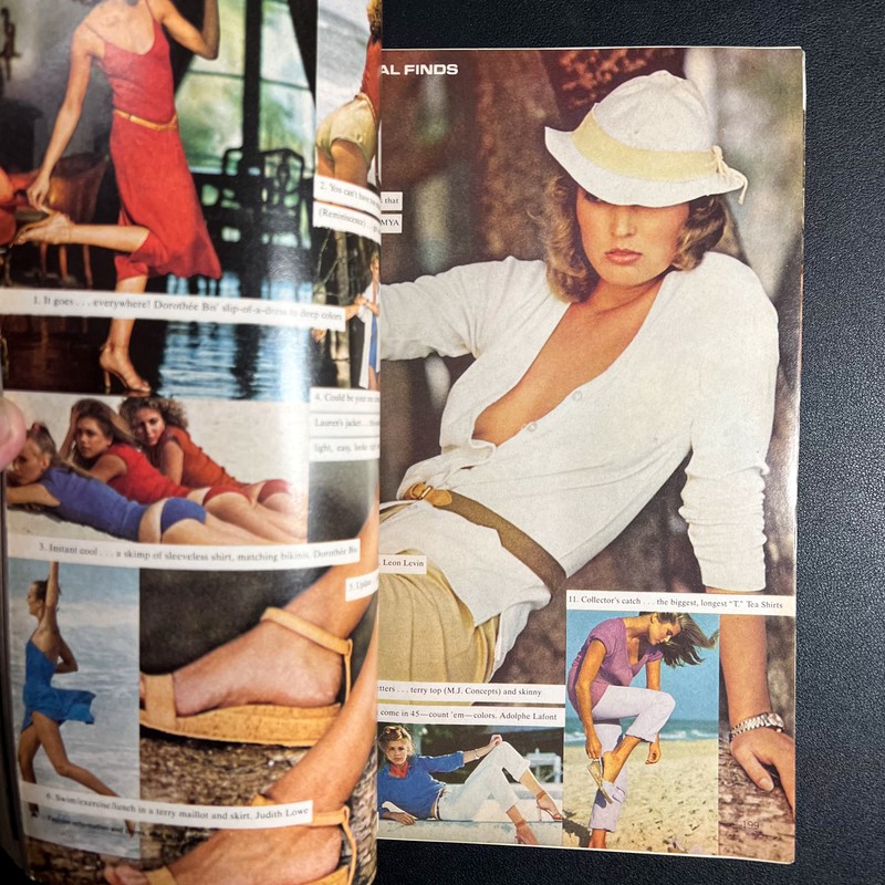 Vintage Vogue Magazine June 1978 ROSEANNE VELA Cover Summer Fashion 216 Pages gallery