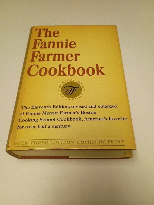 The Fannie Farmer Cookbook Eleventh Edition 1965 Hardcover Book Club Edition