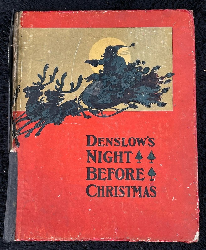 Denslow’s Night Before Christmas; 1902, illustrated by W.W. Denslow RARE Antique