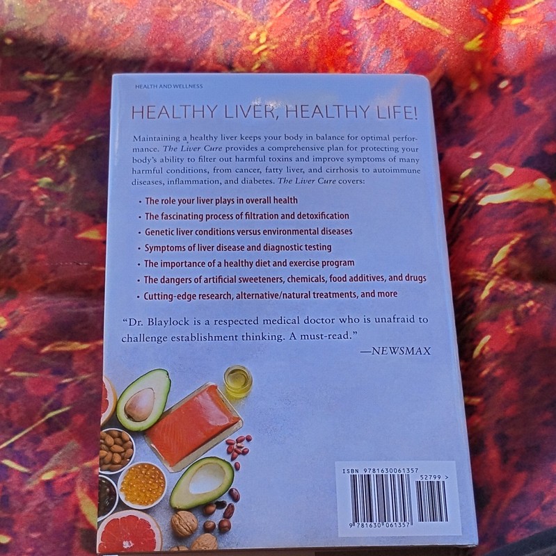 Russell L. Blaylock Liver Cure Hardcover Humanix Books 2022 Health Medical gallery