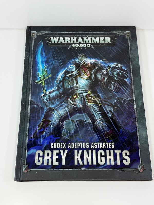 Warhammer 40,000 Codex Adeptus Astartes Grey Knights Hardcover