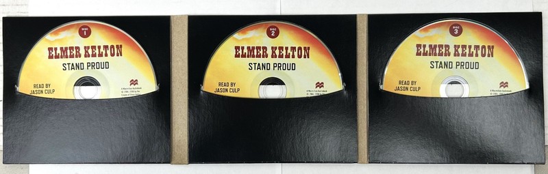 Stand Proud by Elmer Kelton Read by Jason Culp (2011, 3 CDs, Abridged) gallery