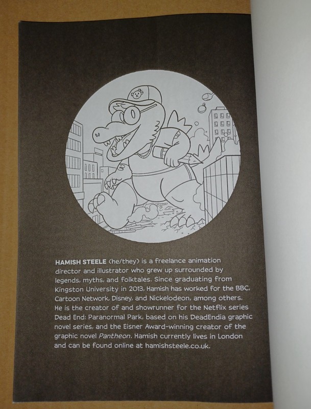 Go-Man! Vol 1 Champion of Earth by Hamish Steele; Advance Reading Copy gallery