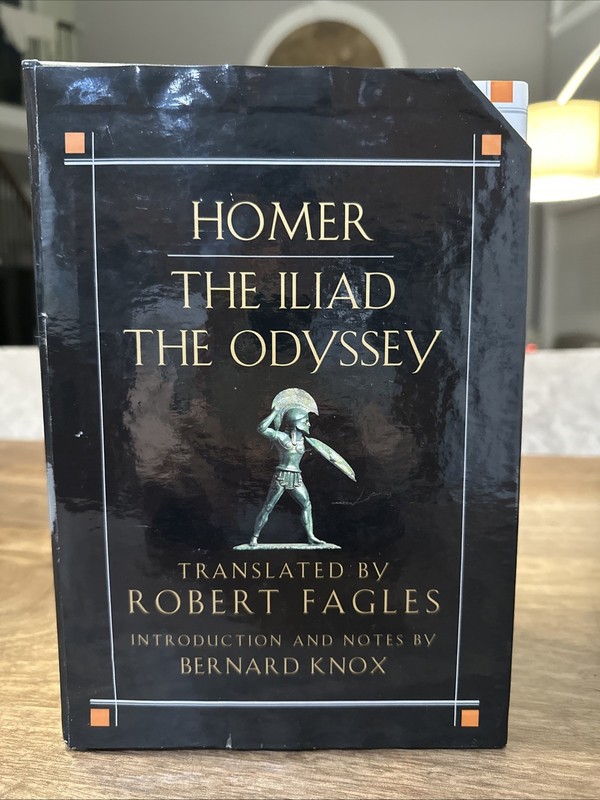 Homer: The Iliad, The Odyssey Boxset 1996 First Edition
