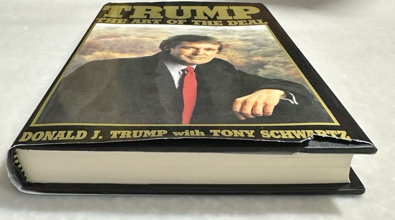 Trump The Art of the Deal Vintage Hardcover 1987 By Donald J. Trump gallery