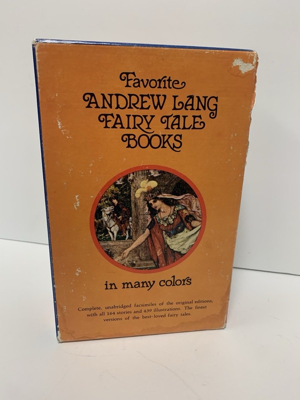 Favorite Andrew Lang Fairy Tale Books in Many Colors 4 Vol Box Set PPBK