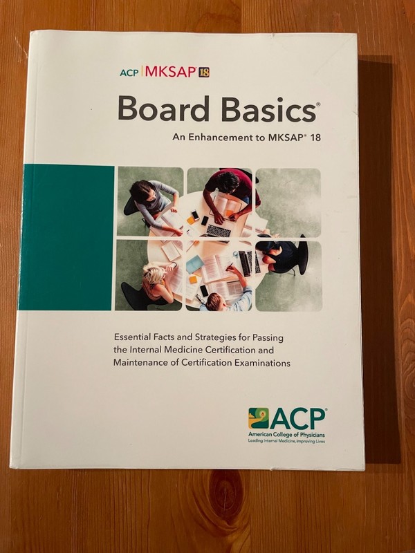 Board Basics MKSAP 18 Book *Like New*