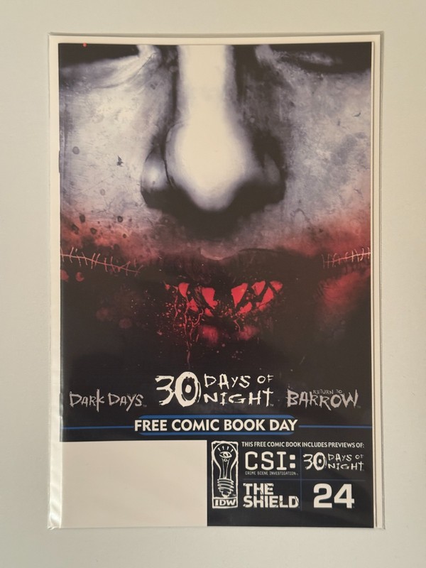 FCBD 30 Days of Night (IDW) Free Comic Book Day One-Shot VF/NM Horror