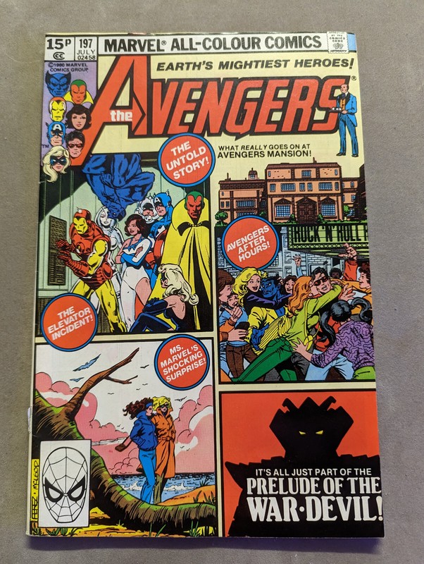 Avengers #197, Marvel Comics, 1980