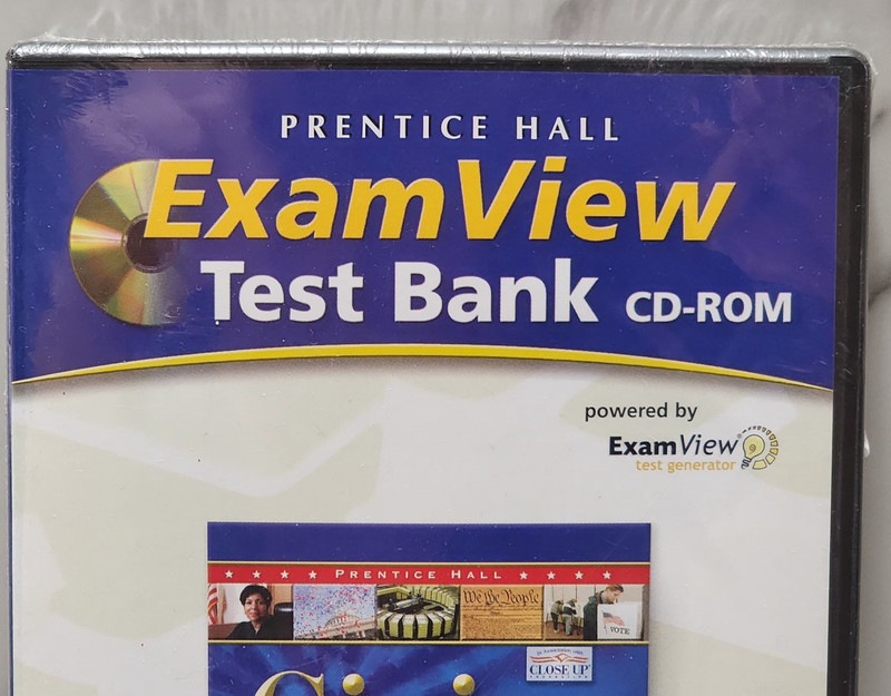 Prentice Hall ExamView CIVICS Test Generator Multimedia CD UNOPENED gallery