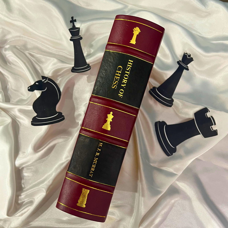 A History Of Chess 1913 By H. J. R. Murray [Premium Leather Bound] gallery