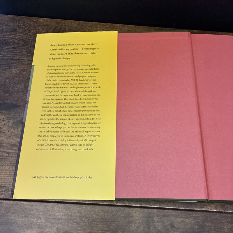 The Art of the Literary Poster by Allison Rudnick Hardcover 2024 First Printing gallery