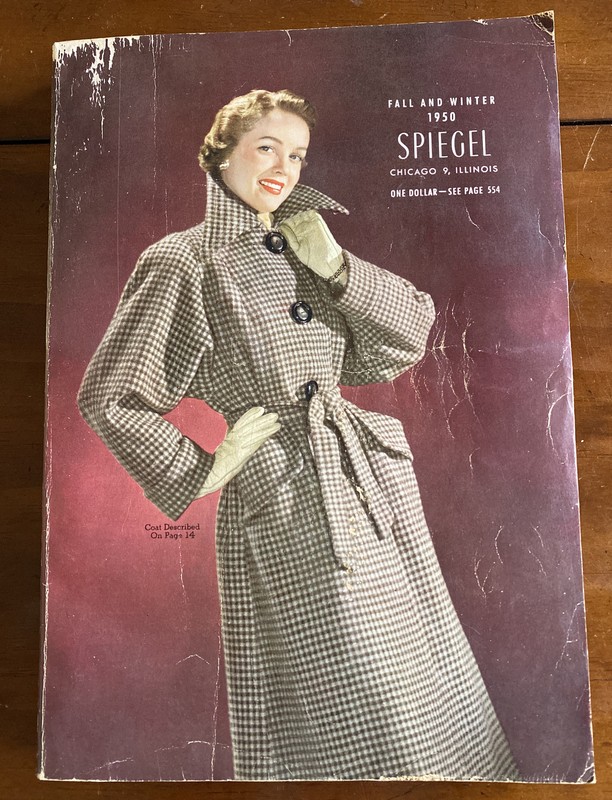 Vintage 1950 Spiegel Catalog