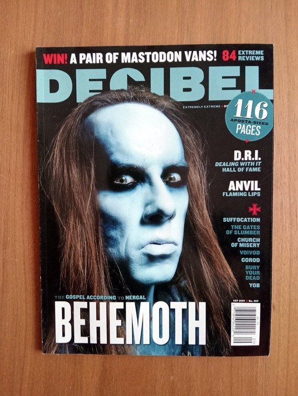 Decibel Magazine Lot of 4 Heavy Metal Issues, O Negative, Behemoth, Dimmu Borgir gallery