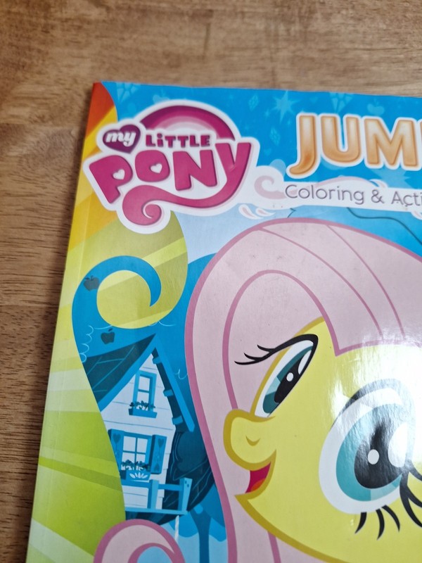 My Little Pony Jumbo Coloring And Activity Book Unused 2014 Hasbro bendon Inc gallery