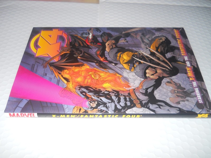 X-Men/Fantastic Four X4 (2005, Marvel Comics) Akira Yoshida HARDCOVER Book ZZ287 gallery