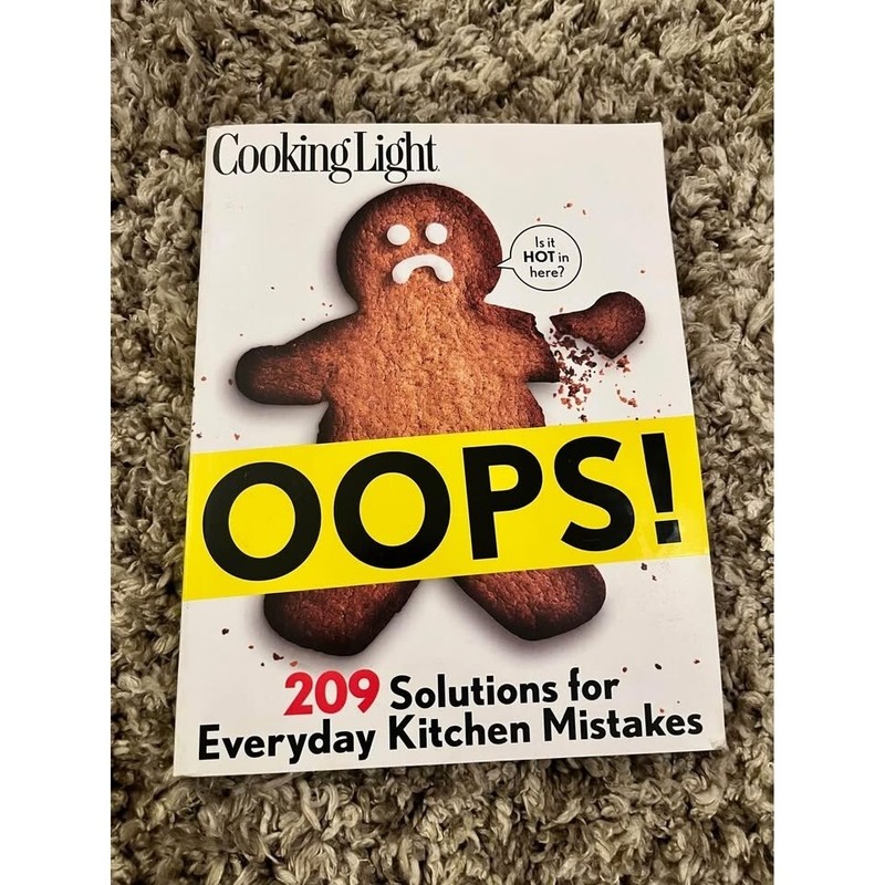 «Oops! 209 Solutions for Everyday Kitchen Mistakes» Paperback; 304 pages