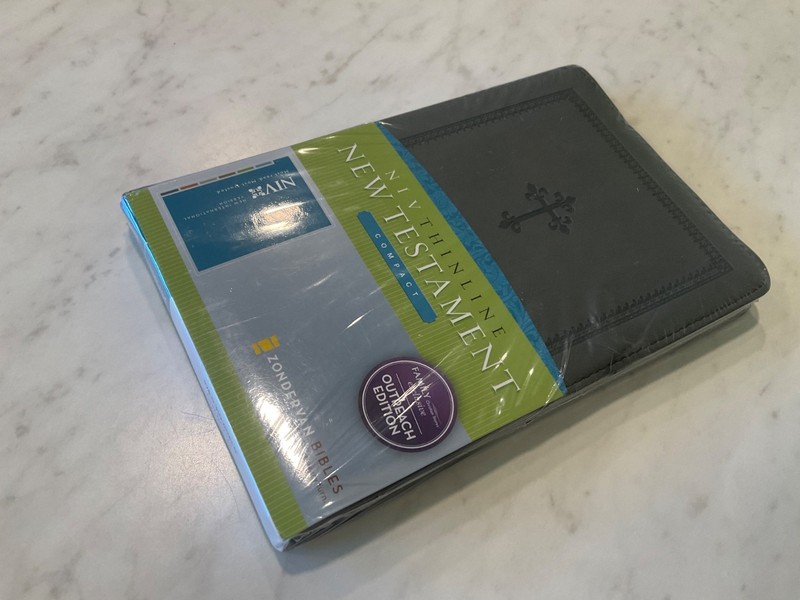 NIV New Testament Compact (Bible) 2005 Charcoal Text 1984 gallery