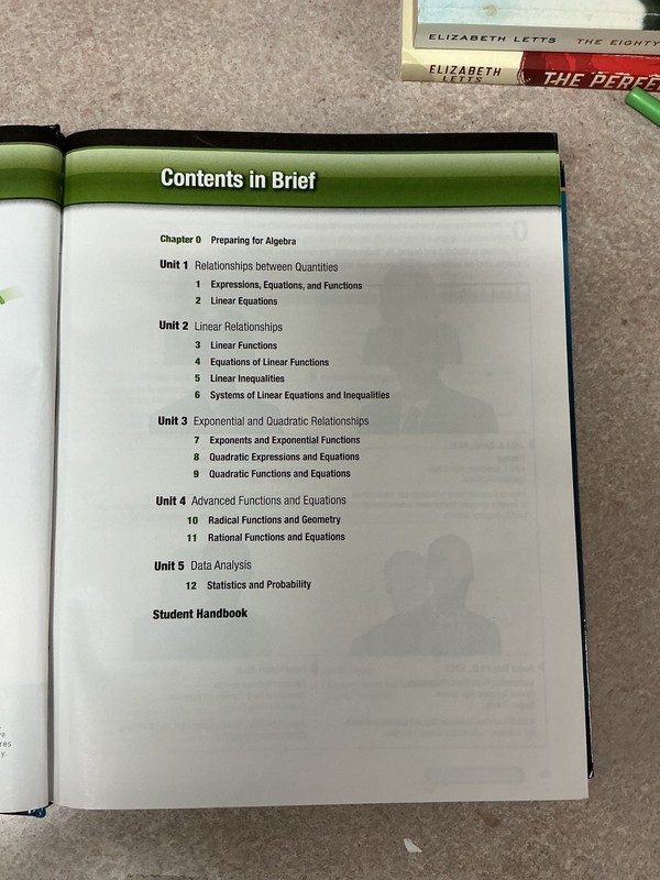 Glencoe Algebra 1 Common Core Edition Algebra Hardcover by McGraw Hill Education gallery
