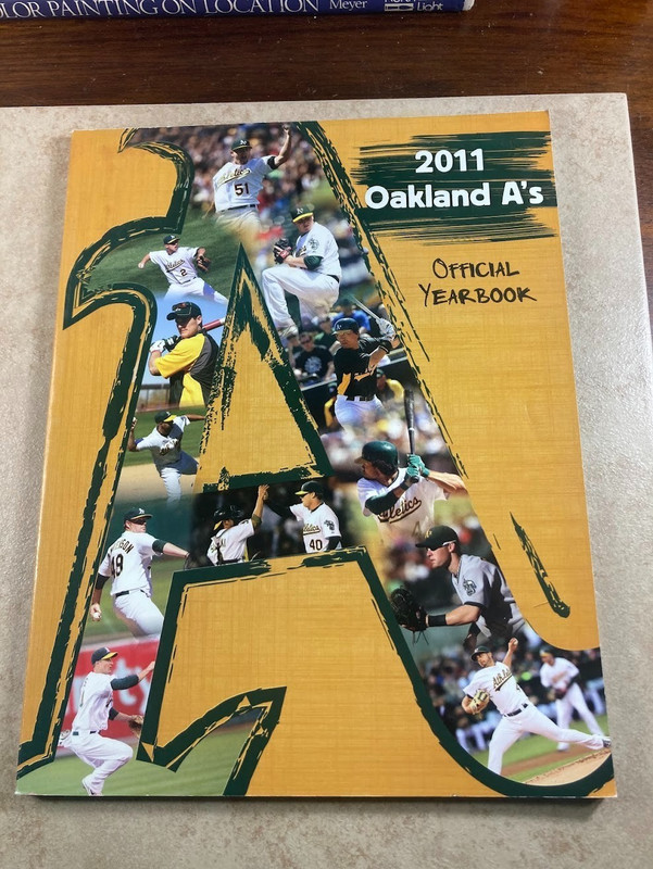 2011 Oakland Athletics A’s Baseball Yearbook, Cool Find for Collectors!