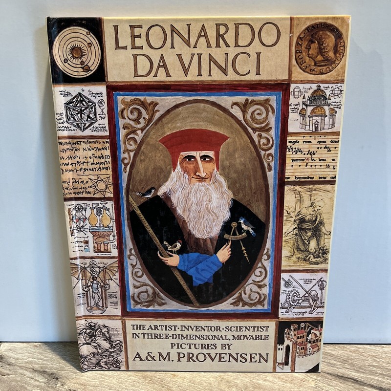 Leonardo da Vinci – Hardcover By Provensen, Alice Pop-Up Book