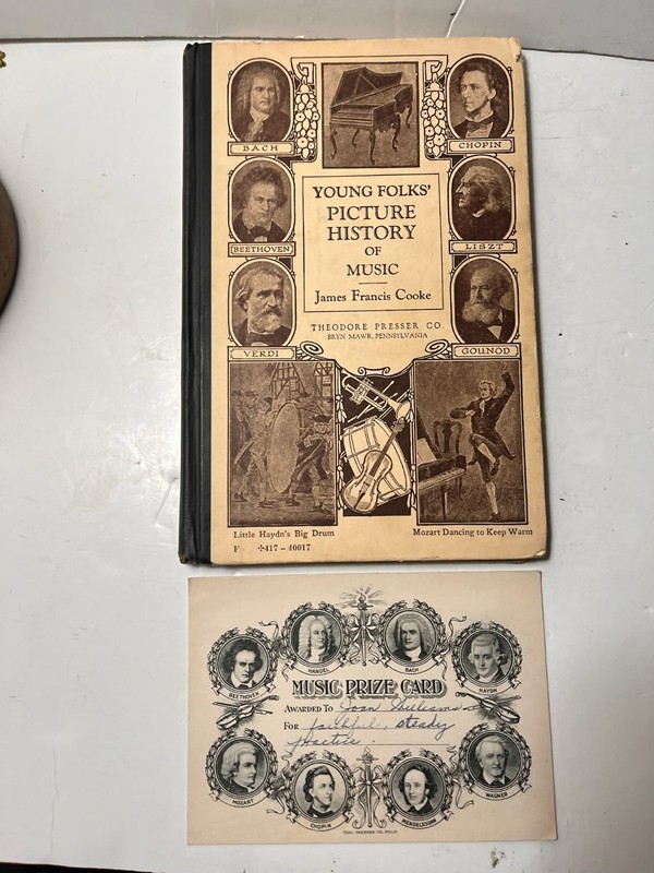 Young Folks’ Picture History of Music by James Francis Cooke 1925