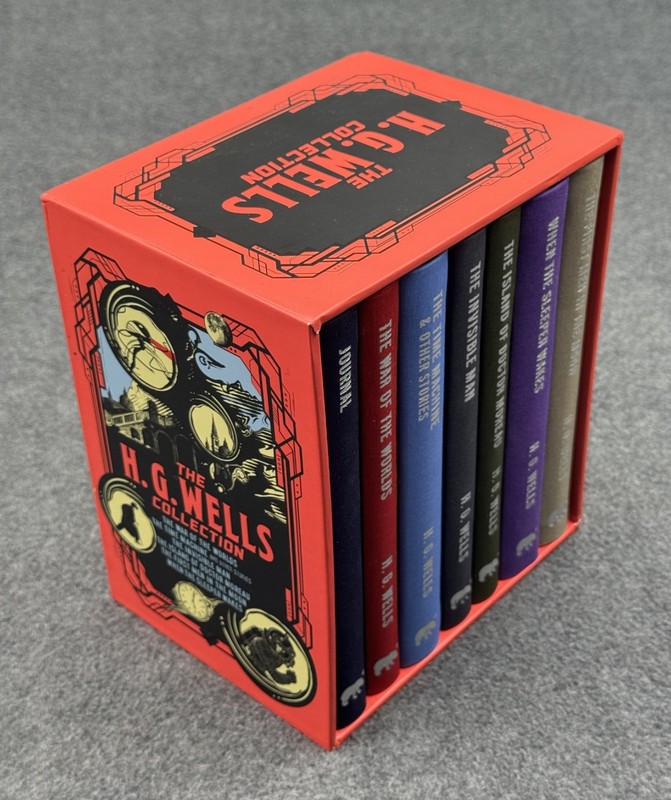 H. G. Wells Collection : Deluxe 6-Book Hardcover Box Set