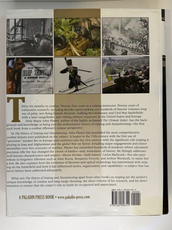 Maj. Plaster’s History of Sniping & Sharpshooting 2008 HC/DJ 🔫📖illustrated gallery