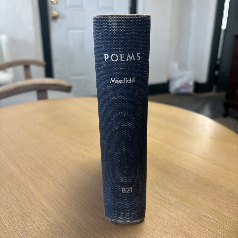 Poems John Masefield 1930 Hardcover Macmillan