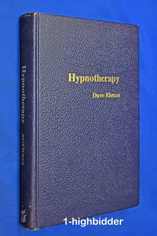 Clinical Hypnosis Dave Elman Hypnotherapy 3rd Ed Hardcover 1981 Westwood Rare