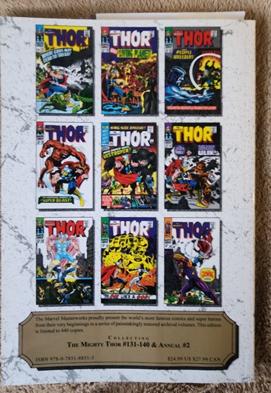 MARVEL MASTERWORKS MIGHTY THOR VOL #5 TPB Jack Kirby & Stan Lee Comics NR! gallery