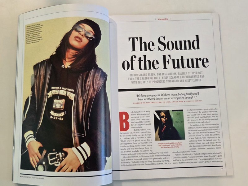 Aaliyah Music Spotlight’s Collector’s Edition Magazine 2021 gallery