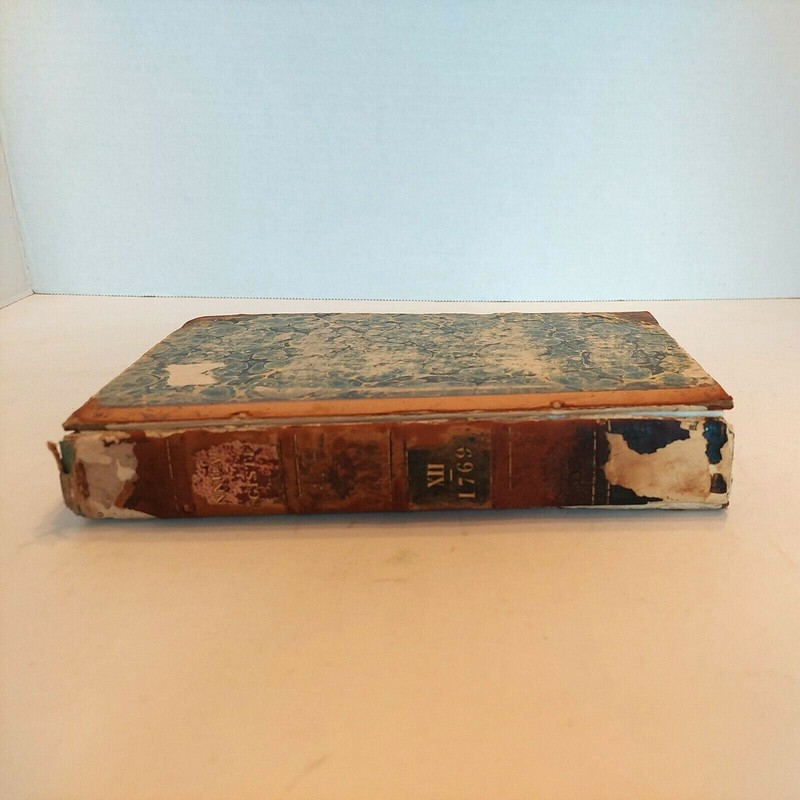 ANTIQUE Book ANNUAL REGISTER 1769 (Pub 1809) American REVOLUTION History Politic gallery