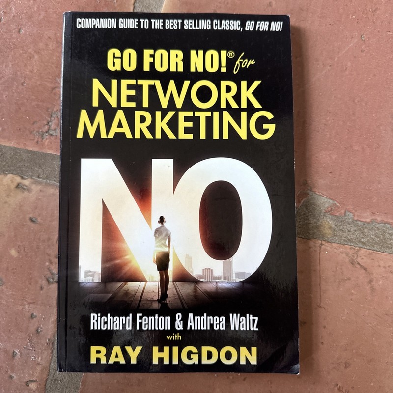 Go for No for Network Marketing by Andrea Waltz and Ray Higdon (2017, Trade…