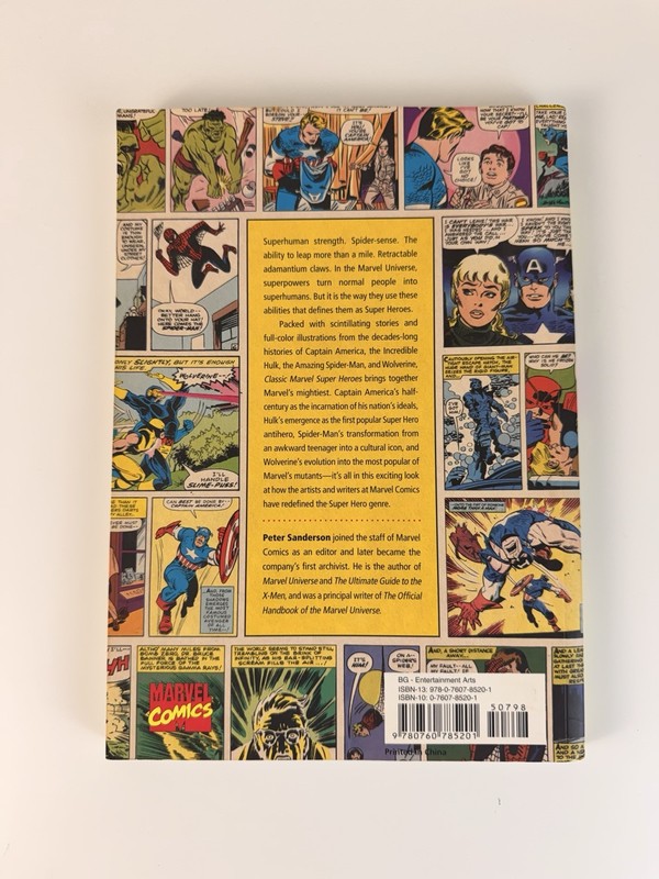 Classic Marvel Super Heroes Book The Story of Marvel's Mightiest Sanderson gallery