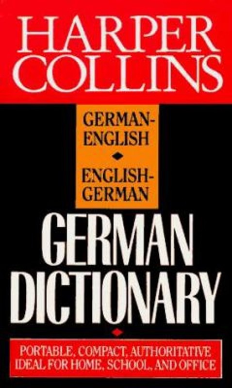 Collins German-English, English-German Mass Market Paperbound Col