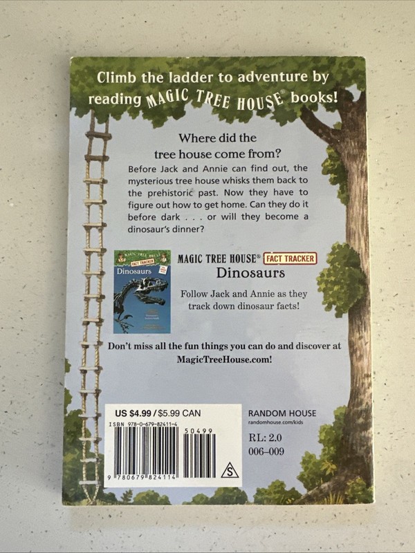 Dinosaurs Before Dark by Mary Pope Osborne (1992, Digest Paperback) gallery