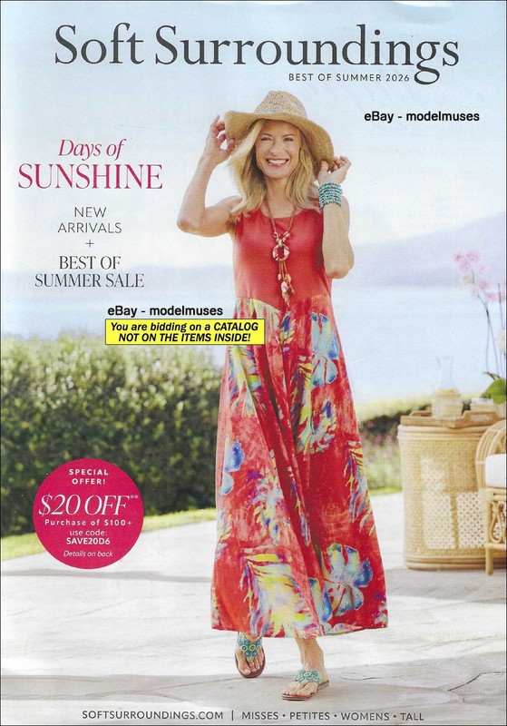 SOFT SURROUNDINGS Women’s Fashion & Accessories CATALOG Summer 2026 – 72 Pages
