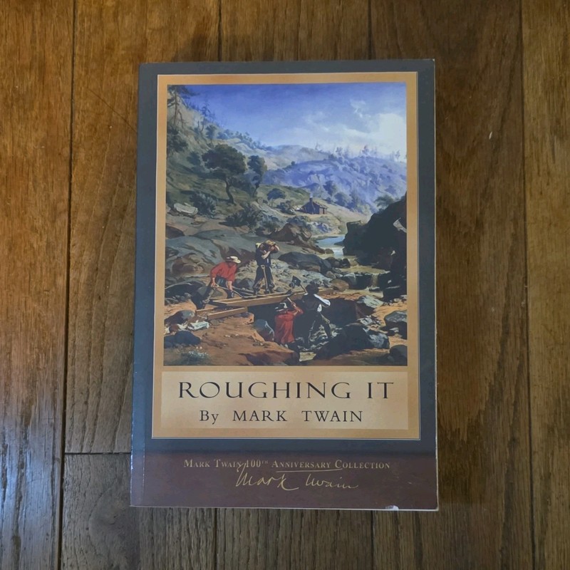 Mark Twain Roughing It: Original Illustrations Trade Paperback 2018 Miravista