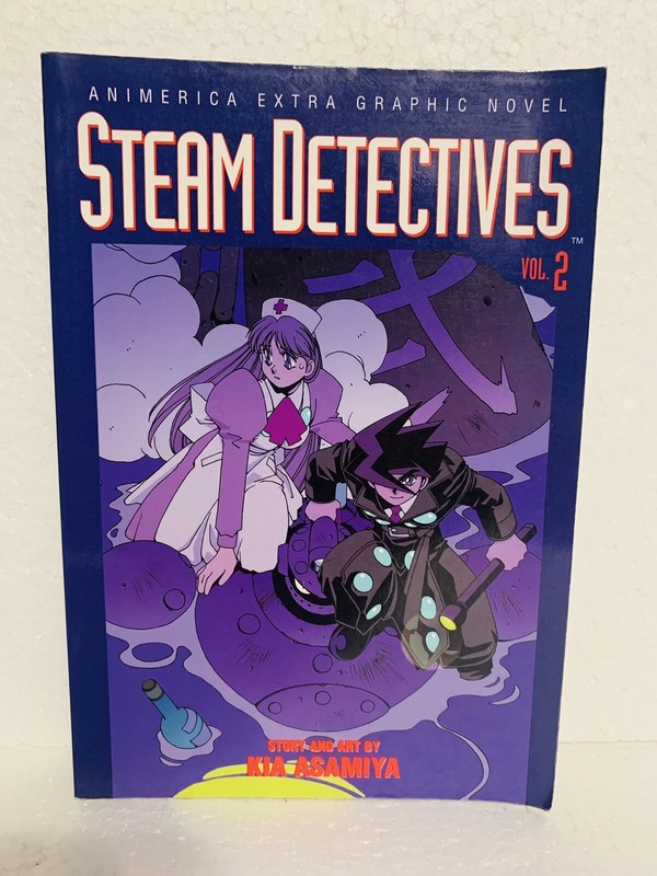 Steam Detectives Vol 2 English Graphic Novel Kia Asamiya
