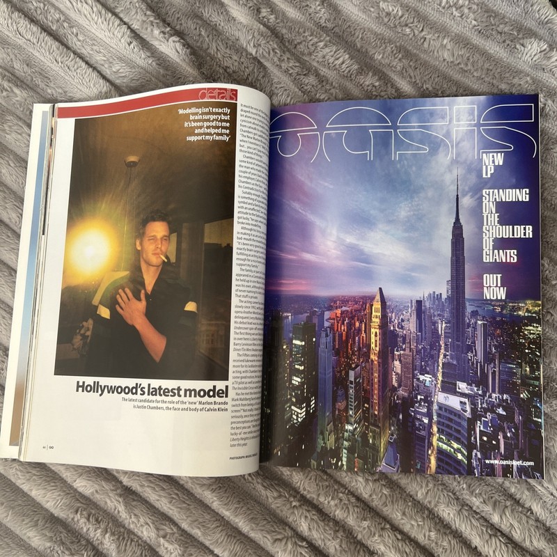 GQ Magazine - April 2000 - Naomi Campbell, Ivanka Trump, Spike Jonze gallery