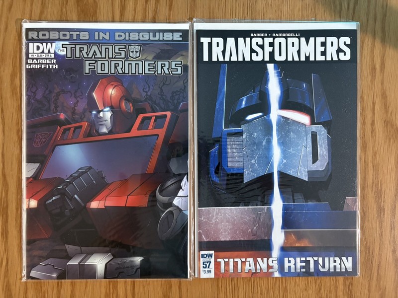 IDW Transformers Robots in Disguise Complete RID Issues 1-57 inc Dark Cybertron