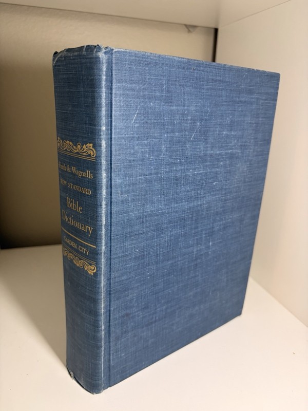 FUNK AND WAGNALLS NEW STANDARD BIBLE DICTIONARY - 1936 - vintage illustrated gallery