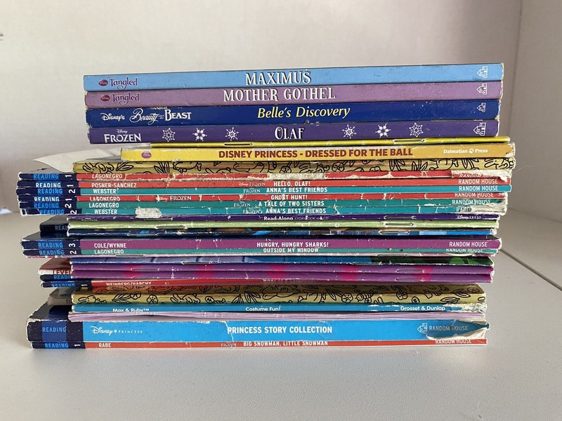 Random Lot of 25 Step Into Reading | I Can Read | Learn To Read FOR GIRL